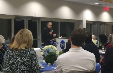 Cardinal DiNardo speaking at the TMO event cardinal dinardo speaking